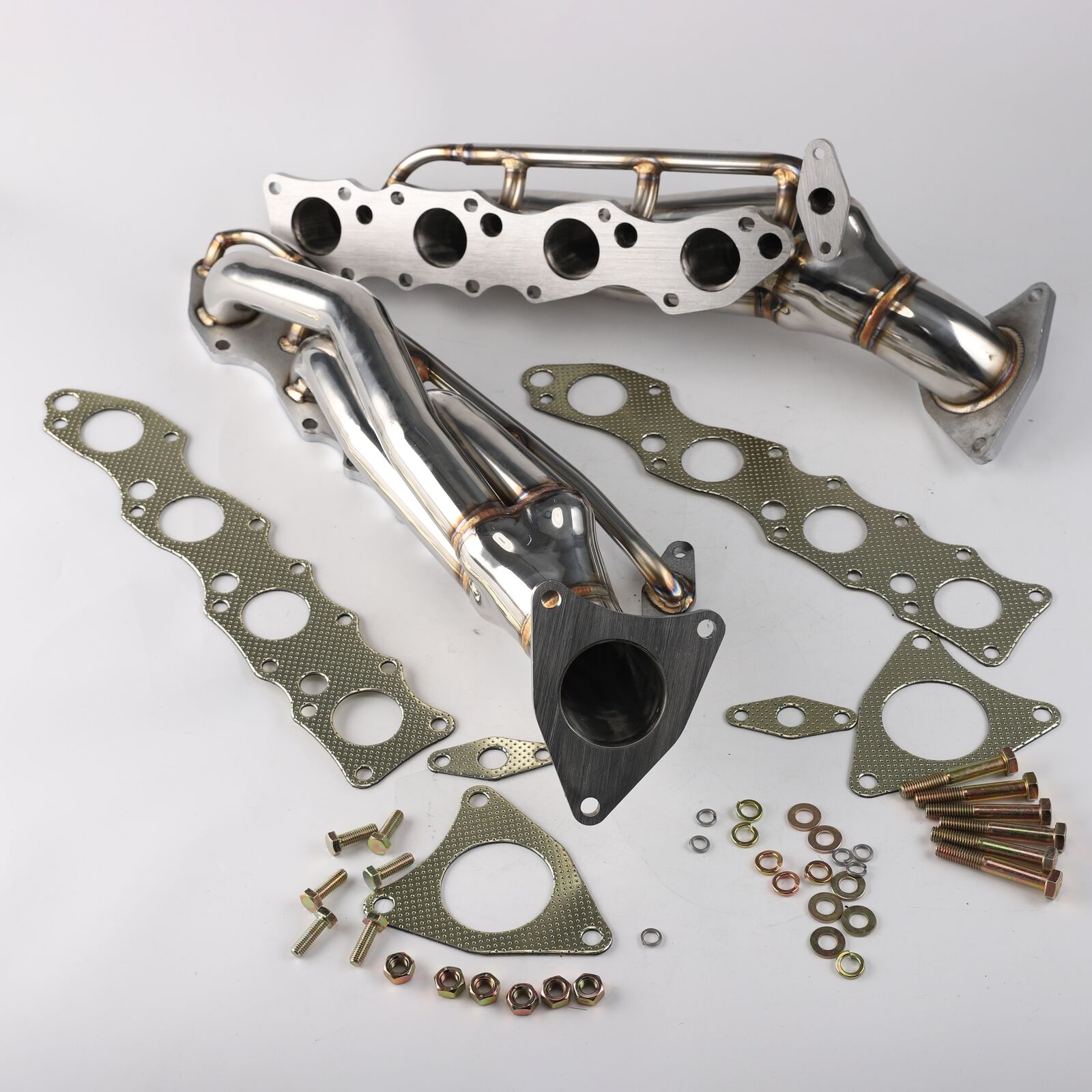 Shorty Exhaust Headers For 07-17 Toyota Tundra 5.7L 345 V8 Limited SR5 TRD