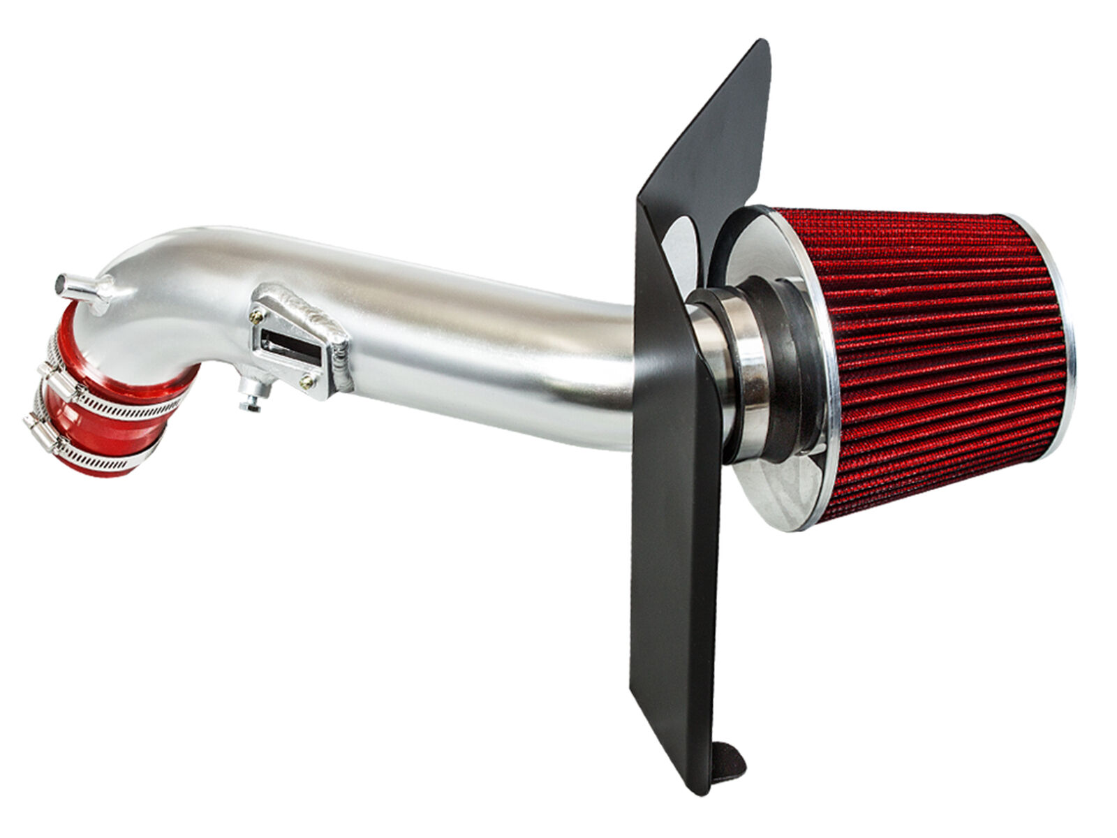 BCP RED 2013-2017 Honda Accord 2.4L COLD SHIELD AIR INTAKE KIT +FILTER