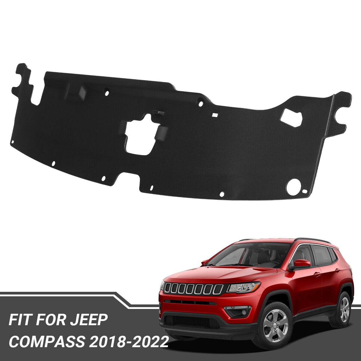 For 2018-2022 Jeep Compass Front Radiator Support Access Cover 55112645AA