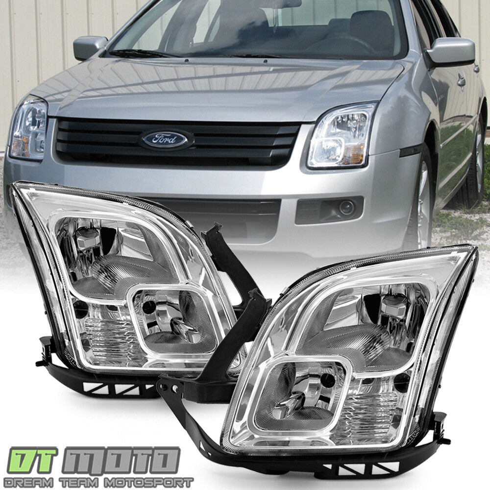 2006-2009 Ford Fusion Headlights Headlamps Replacement 06 07 08 09 Left+Right