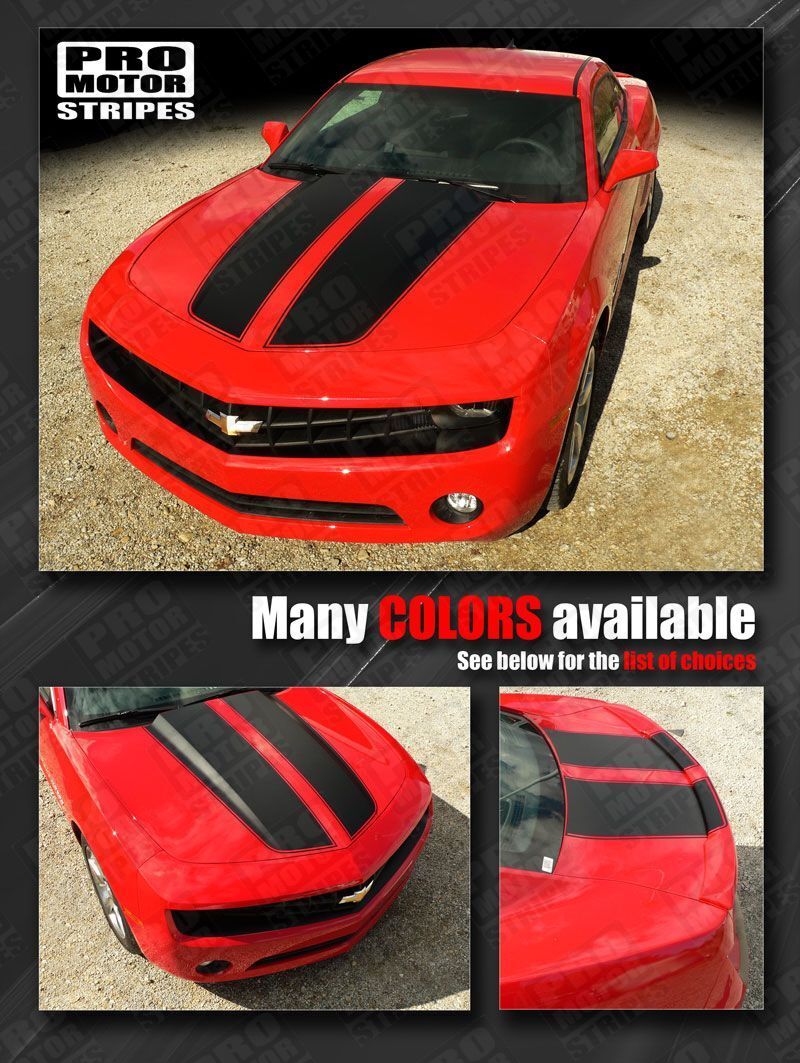 Chevrolet Camaro Rally Racing Stripes 2010 2011 2012 2013 Chevy Decals '12 '13