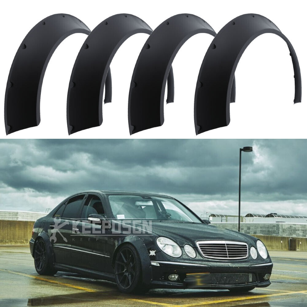 For Mercedes benz E55 AMG Fender Flares Extra Wide Body Kit Wheel Arches Body