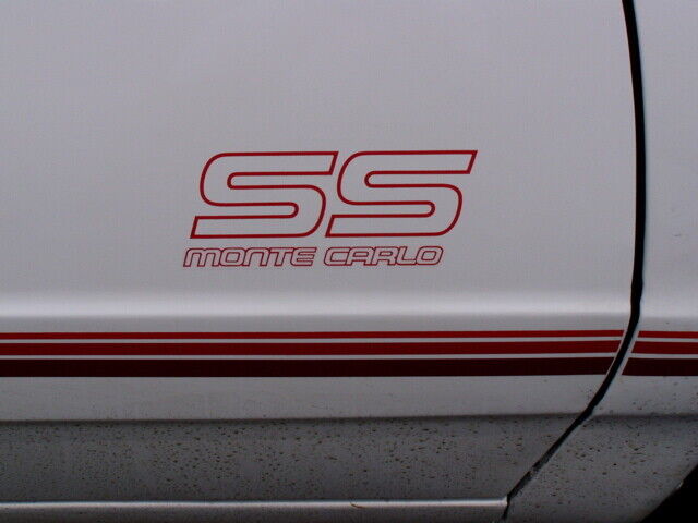 87 88 Monte Carlo SS Decals & Stripes OEM Replacement  Complete Set