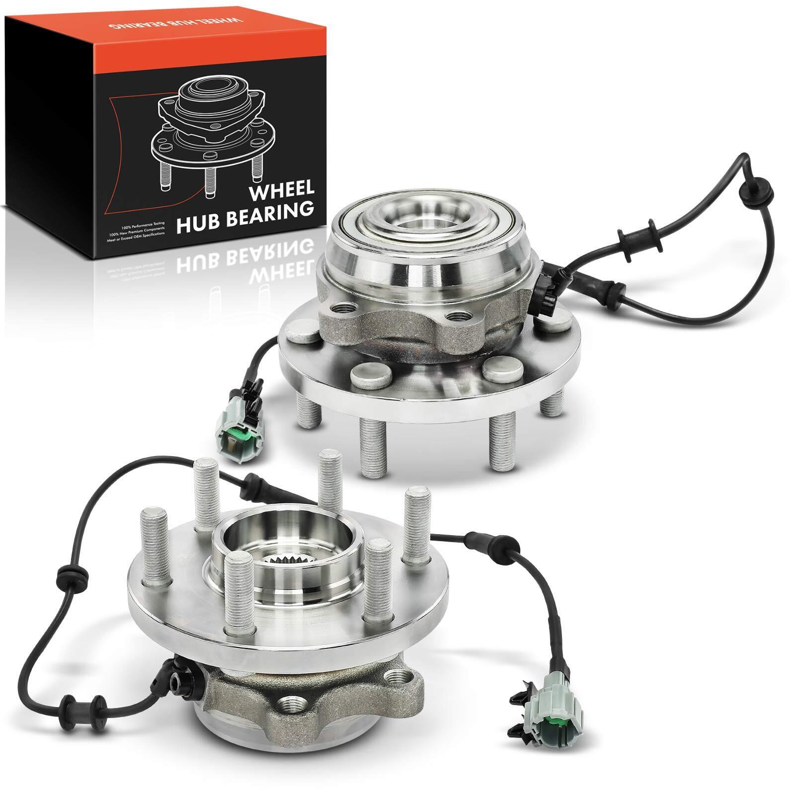 2 x Front Wheel Hub Bearing Assembly for Nissan Frontier Pathfinder Xterra 05-19