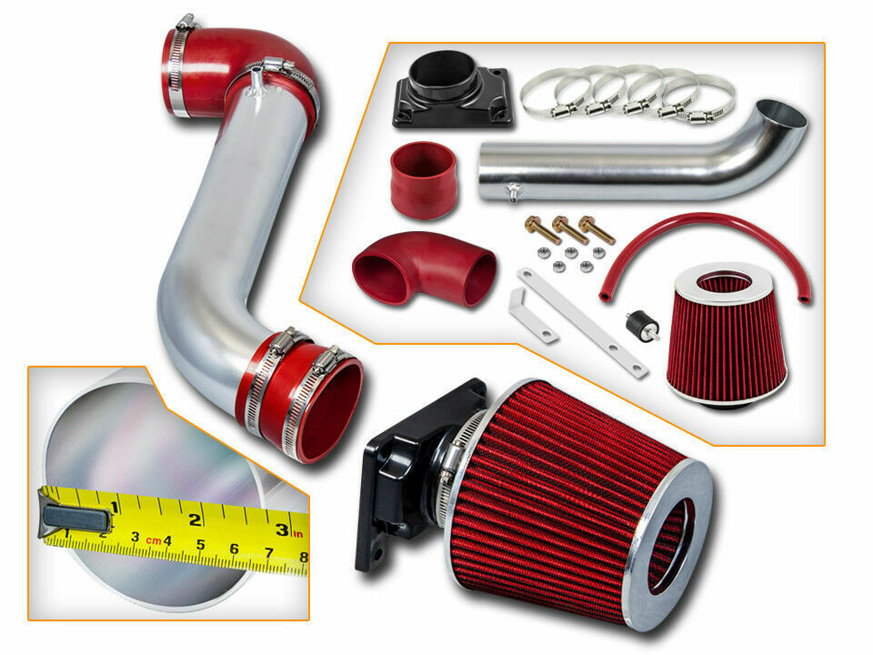 00-05 Eclipse 2dr 2.4 3.0 RAM AIR INDUCTION INTAKE KIT+ DRY FILTER