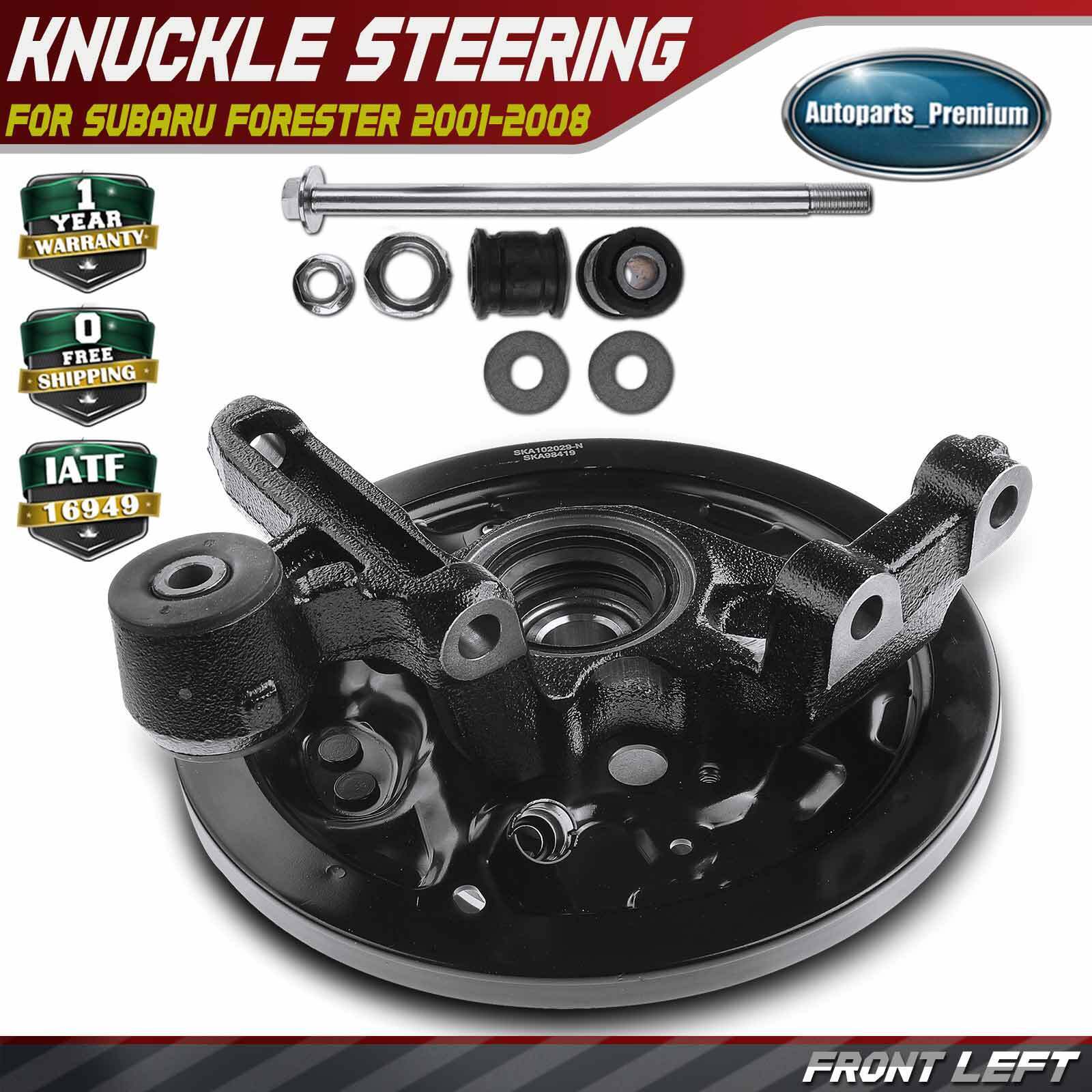 Rear Driver Steering Knuckle & Wheel Hub Bearing Assembly for Subaru Forester