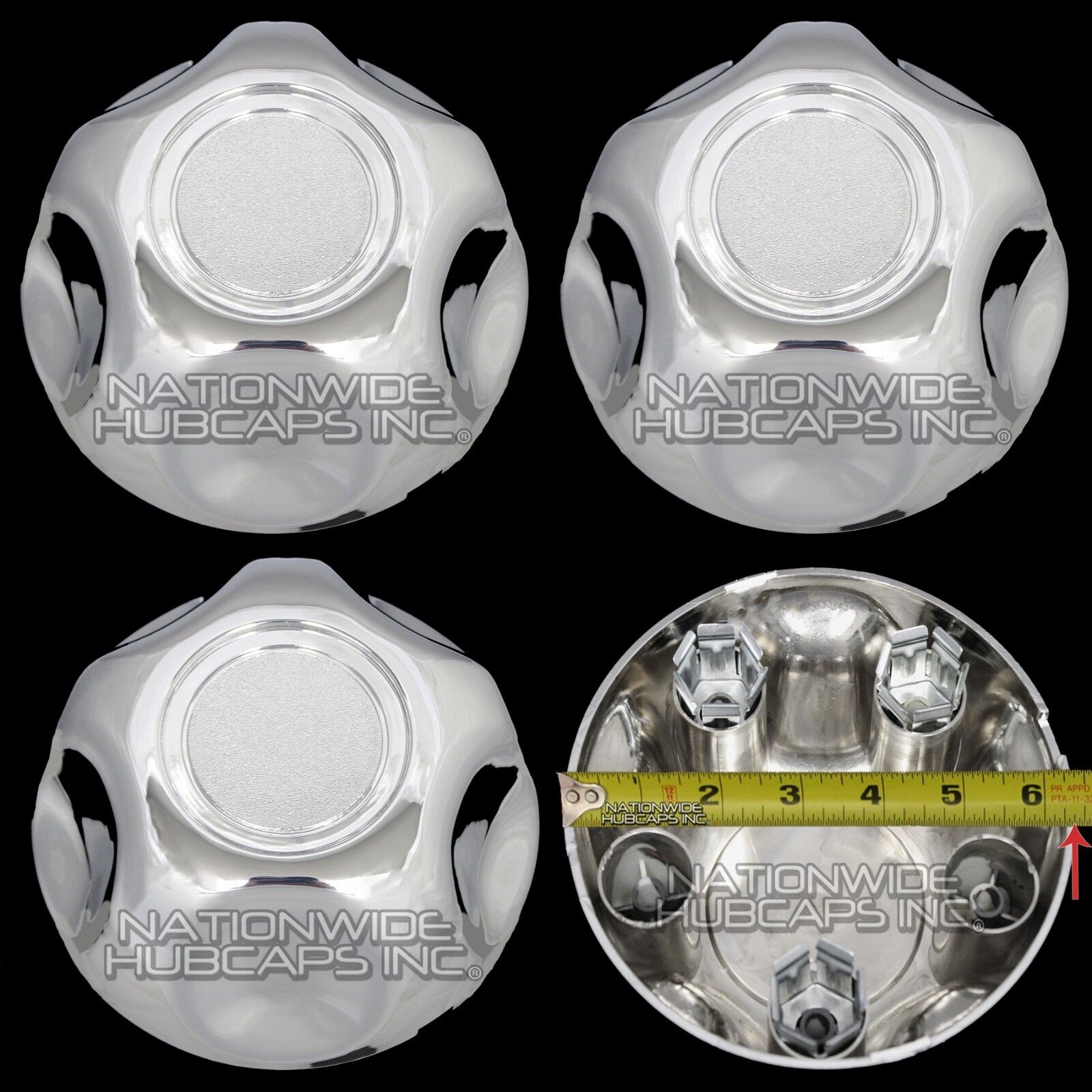 Set of 4 Ford CROWN VICTORIA P71 Wheel Center 5 Lug Nut Bolt Rim Covers Hub Caps