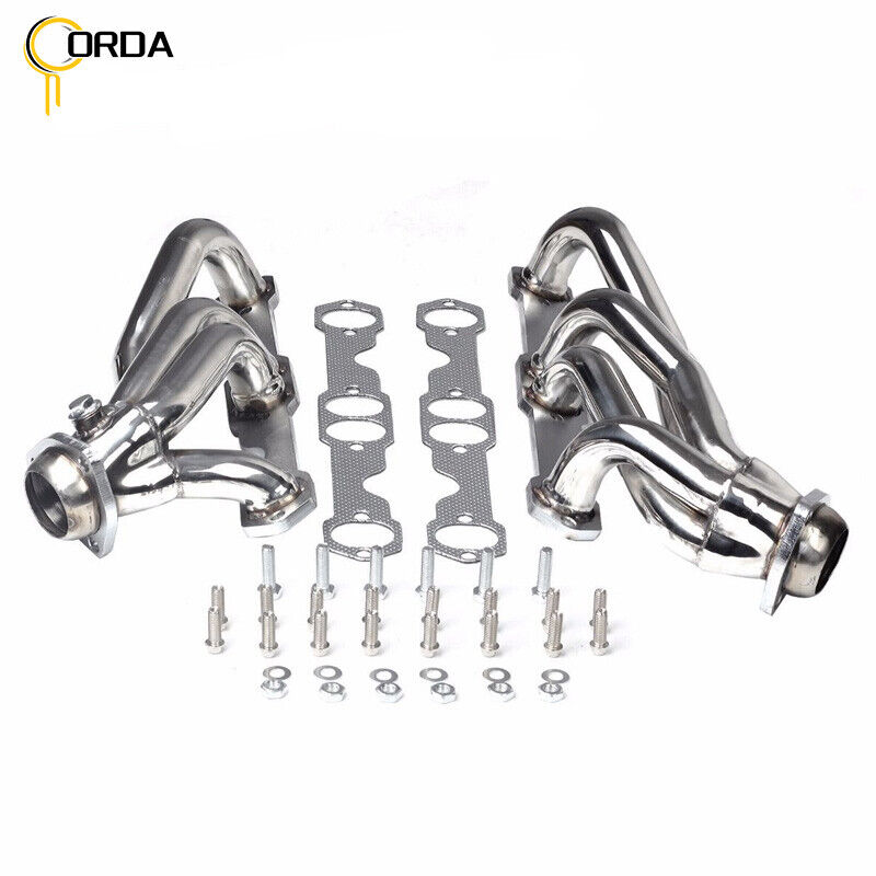 For Chevy GMC 88-97 5.0L/5.7L 305 350 V8 Stainless Steel Headers Truck