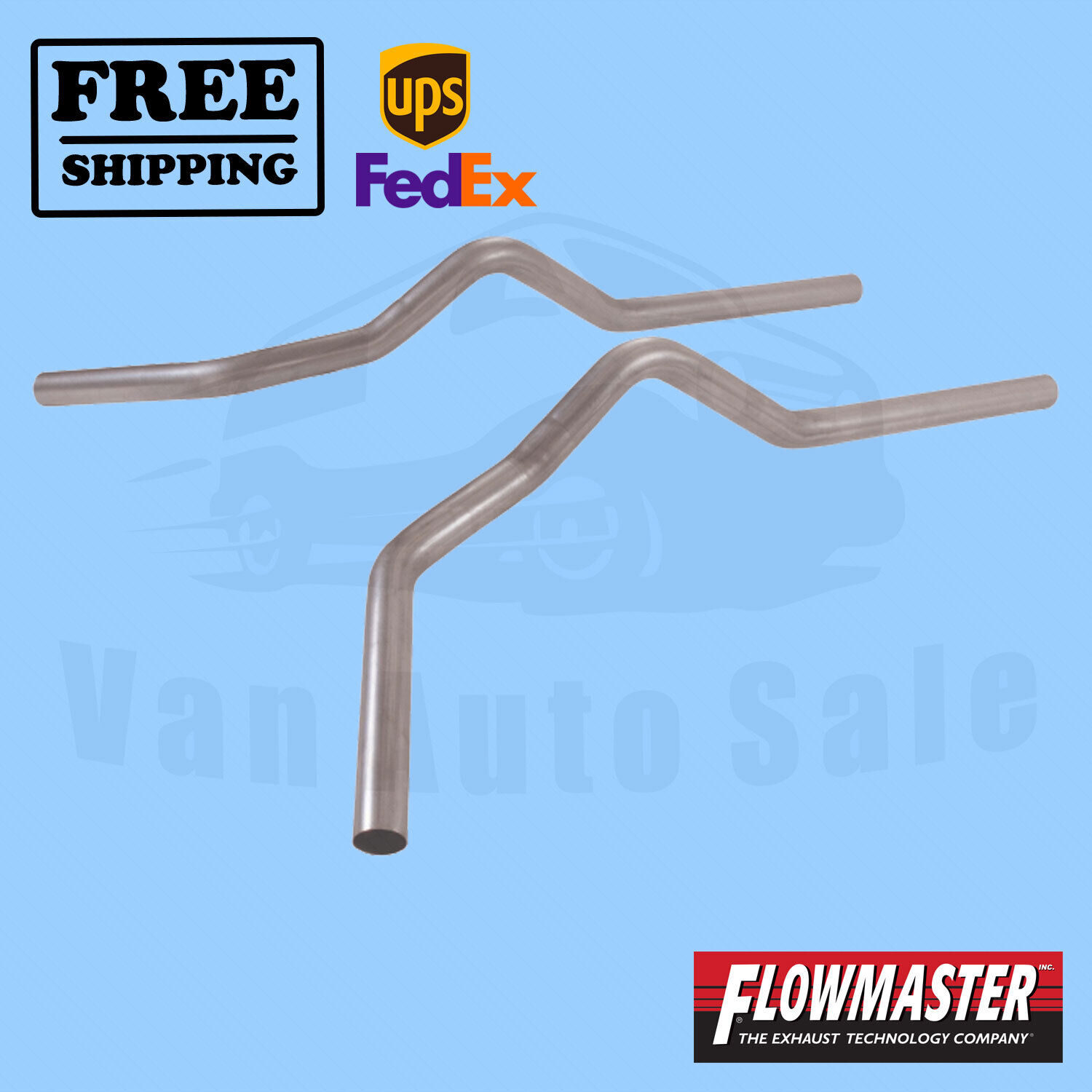 Exhaust Tail Pipe FlowMaster for Chevrolet C30 1975-1986