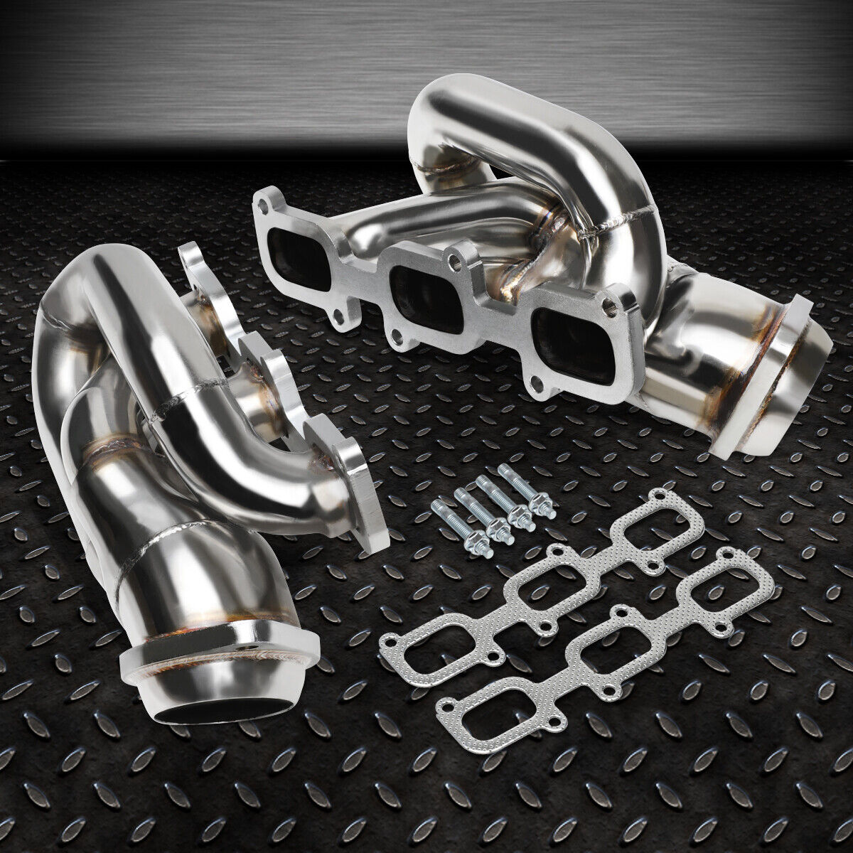 FOR 11-15 FORD MUSTANG 3.7 V6 D2C SHORTY STAINLESS STEEL HEADER EXHAUST MANIFOLD