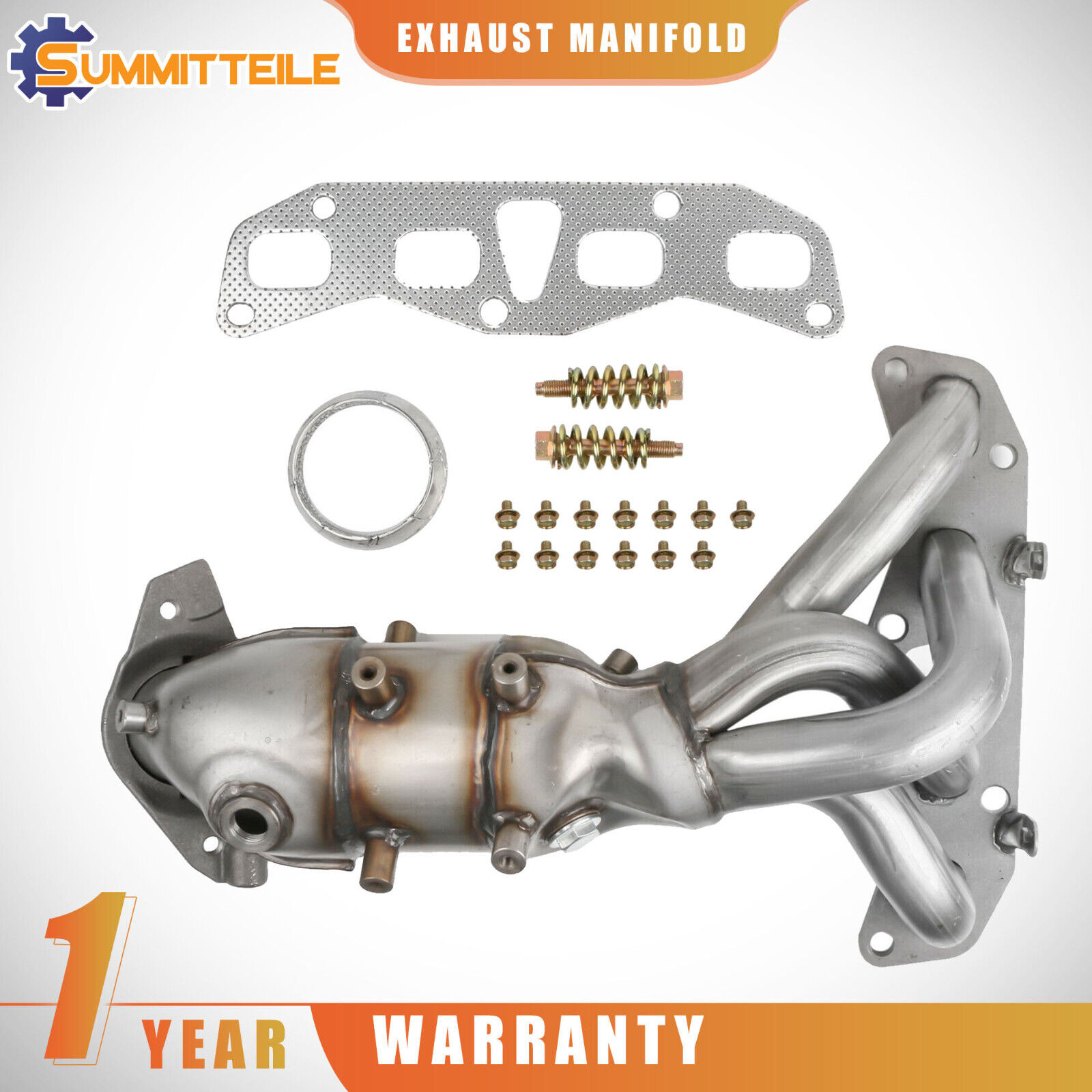 Exhaust Manifold Catalytic Converter w/ Gasket For Nissan Altima Sentra L4 2.5L