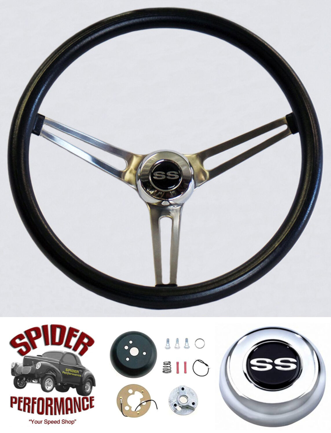 1964-1965 Chevelle Malibu EL Camino steering wheel SS 15