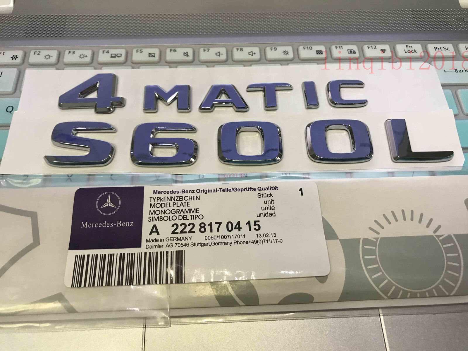 2018 S600L 4 MATIC\