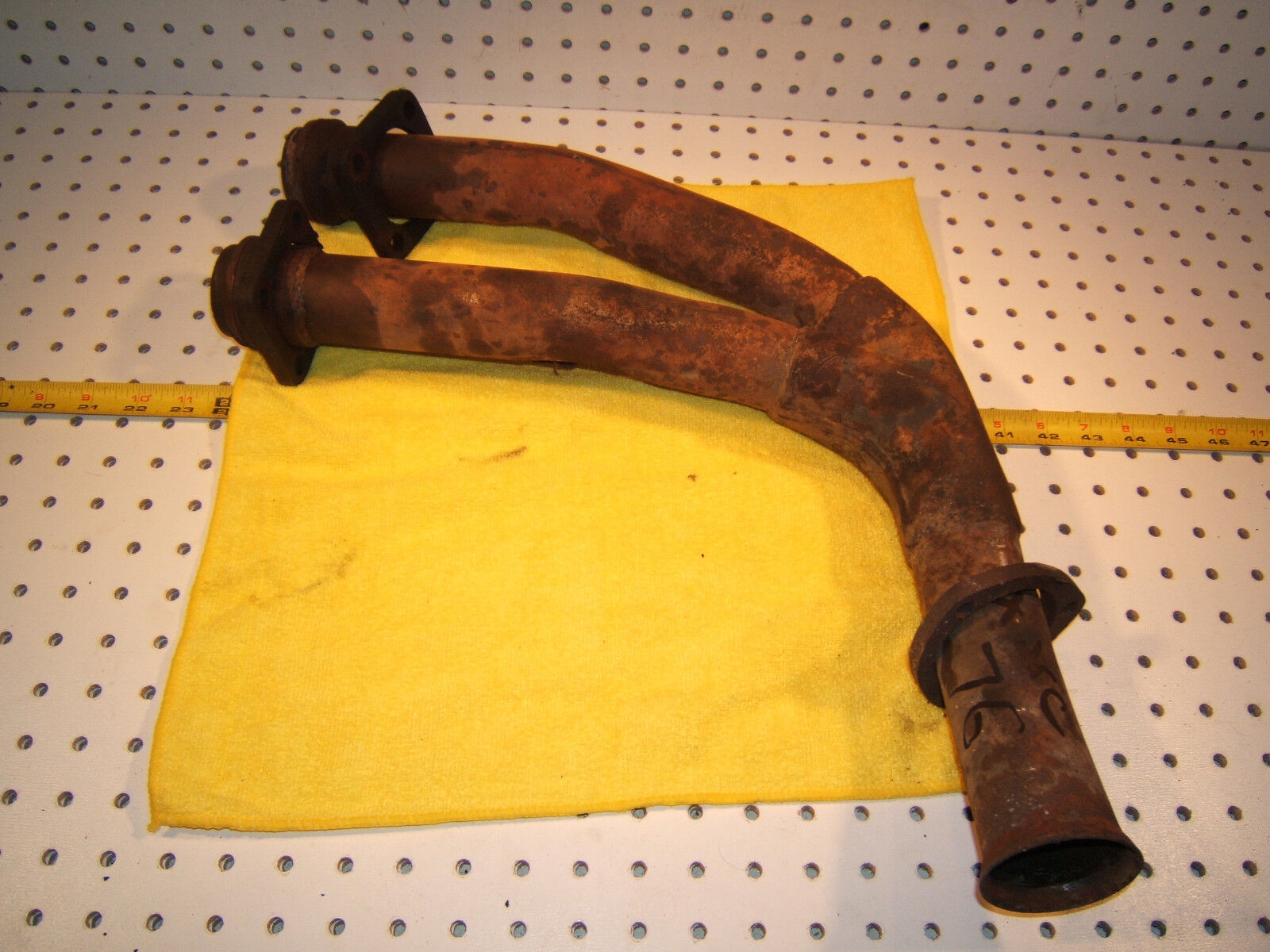 Jagaur 1976 XJ6C 4.2L Coupe exhaust manifold FRONT header Dual style OEM 1 Pipe