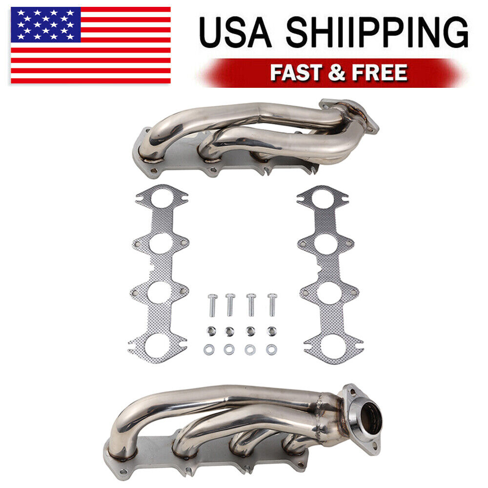For Ford Expedition F-250 F-150 5.4L V8 Engine Exhaust Manifold Header 2004-2010