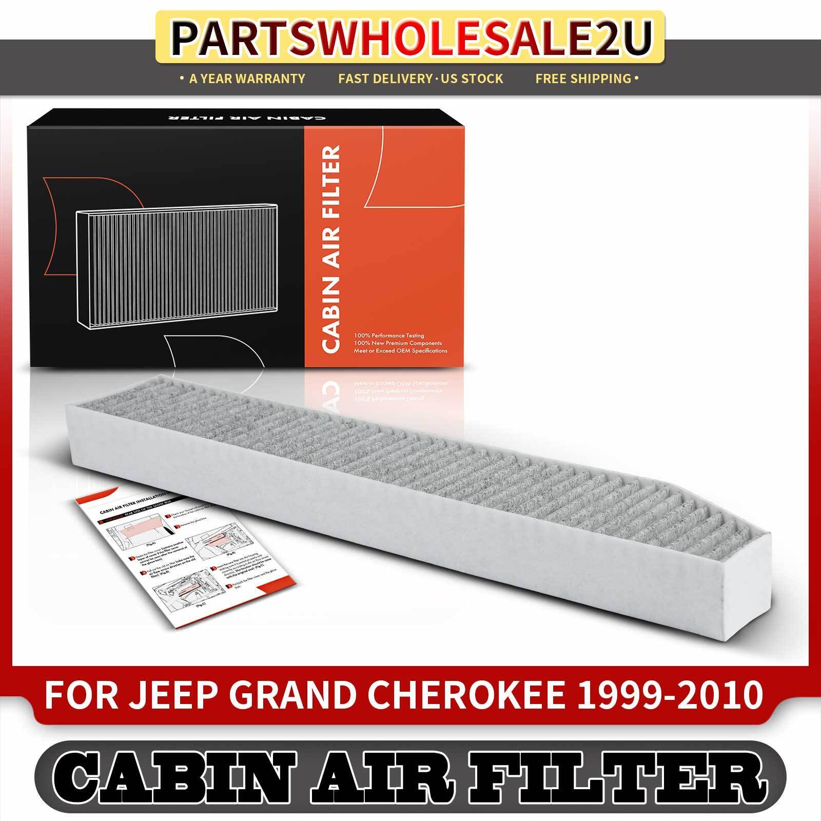 Cabin Air Filter w/ Activated Carbon for Jeep Grand Cherokee 1999 2000 2001-2010