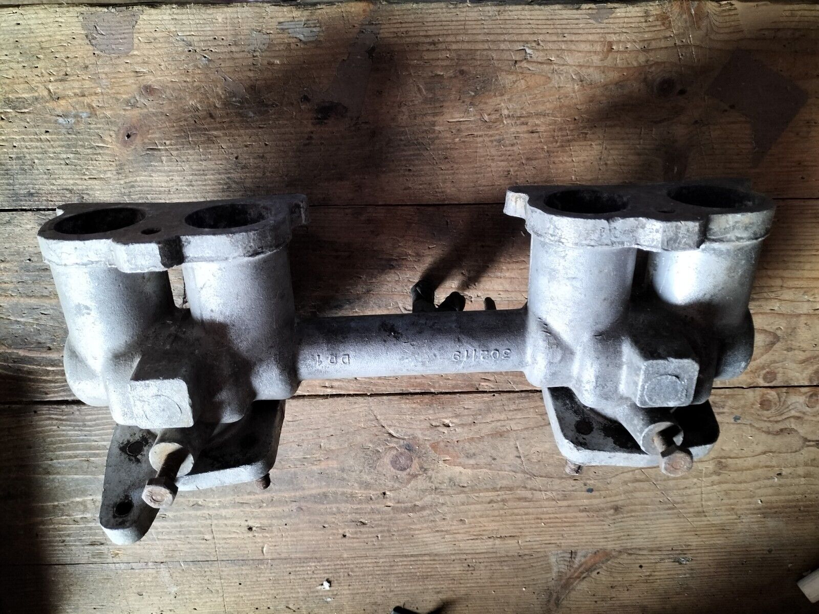 Triumph TR3 and TR4 High Port, Inlet Manifold.  302119.