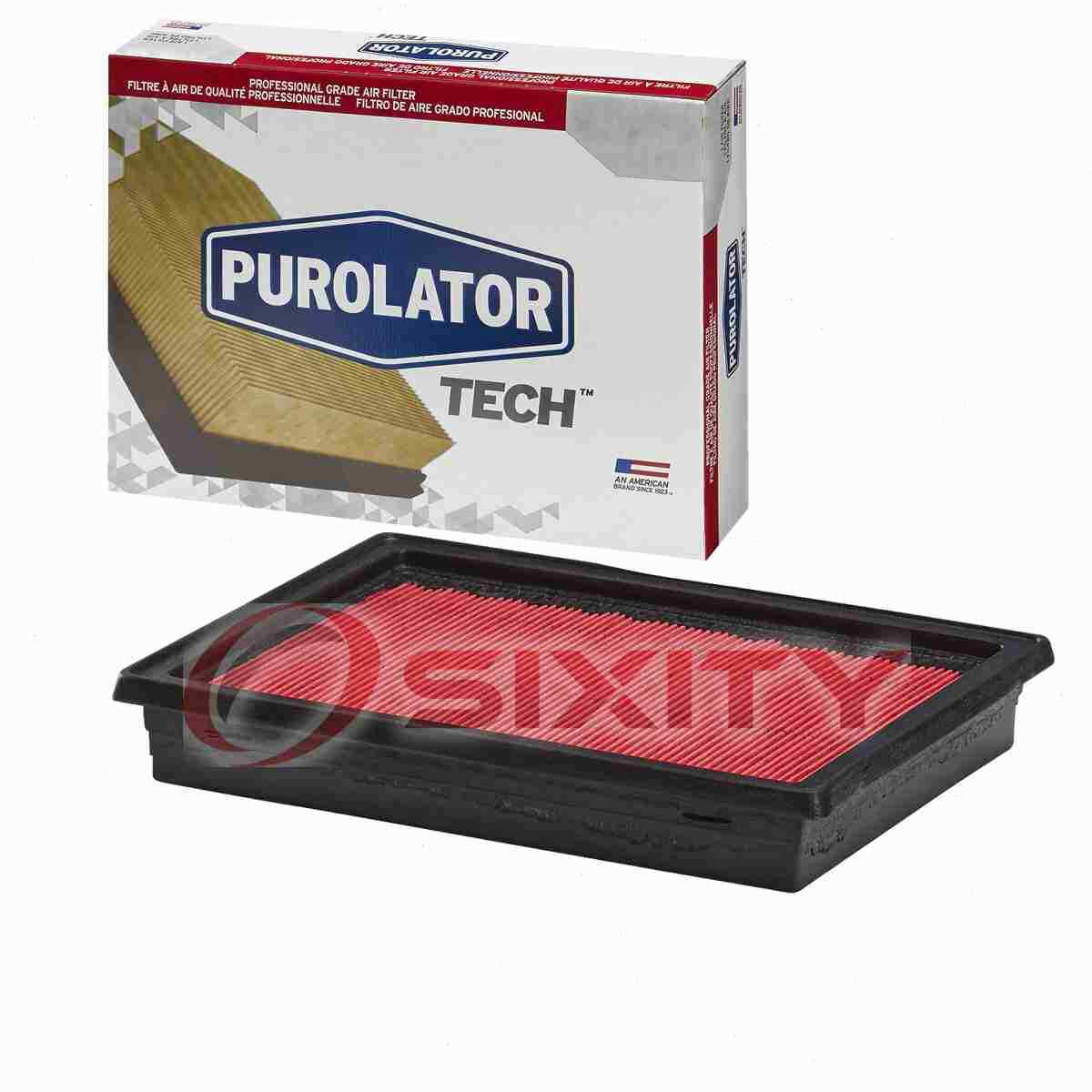 Purolator TECH Air Filter for 2009-2013 Infiniti FX50 5.0L V8 Intake Inlet zr