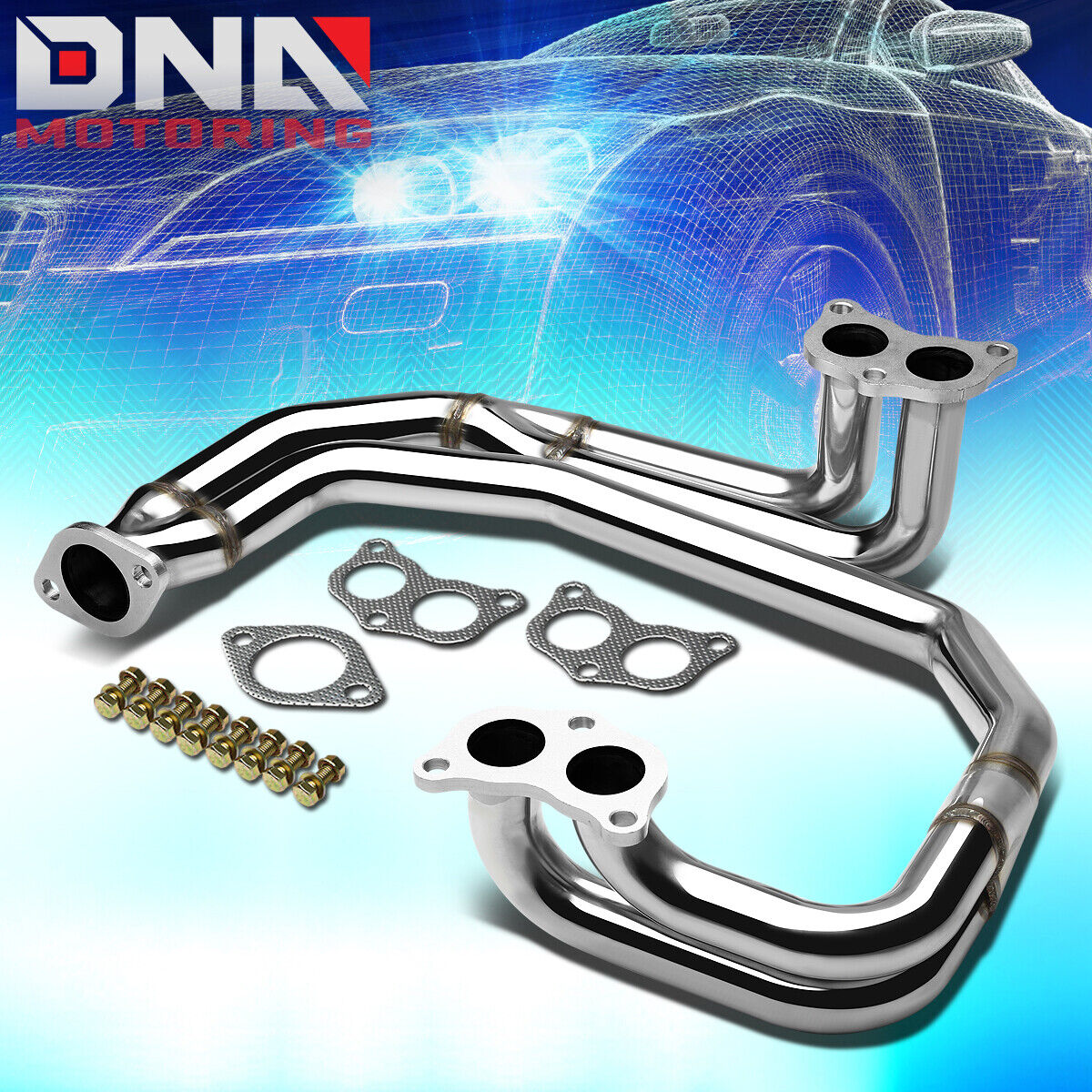 STAINLESS STEEL 4-2-1 HEADER FOR 97-05 IMPREZA 2.5 EJ25 4CYL NA EXHAUST/MANIFOLD