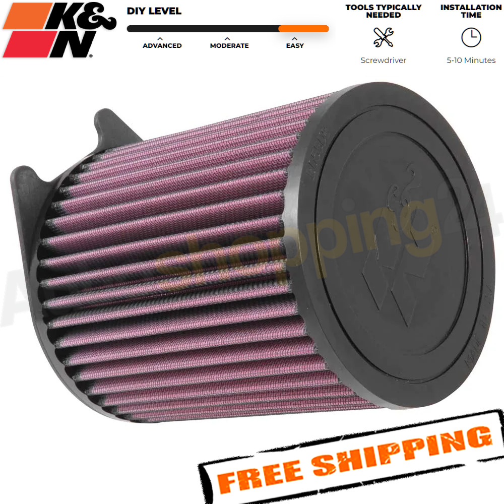 K&N E-0661 Replacement Air Filter for 14-19 Mercedes-Benz CLA45 / GLA45 AMG 2.0L