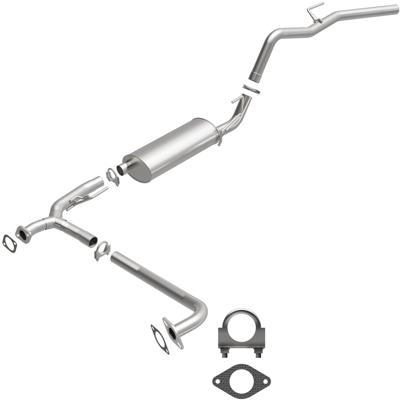 BRExhaust 106-0065 Exhaust Systems for Nissan Xterra 2005-2015
