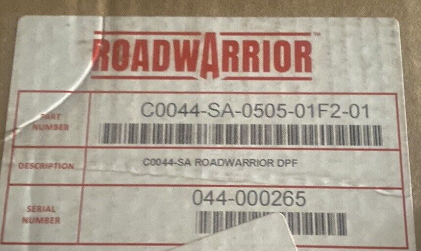 Road Warrior C0044-SA Dpf Filter