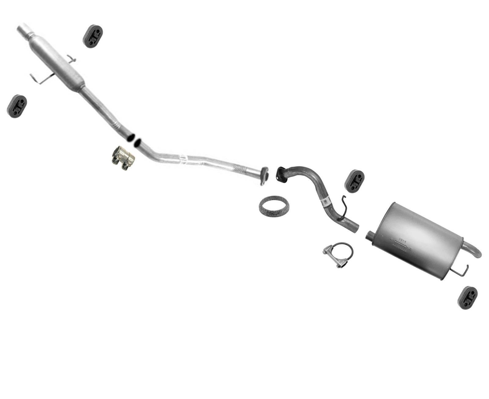 Extension Pipe & Muffler Exhaust System Fits for 09-13 Toyota Corolla L & LE 1.8