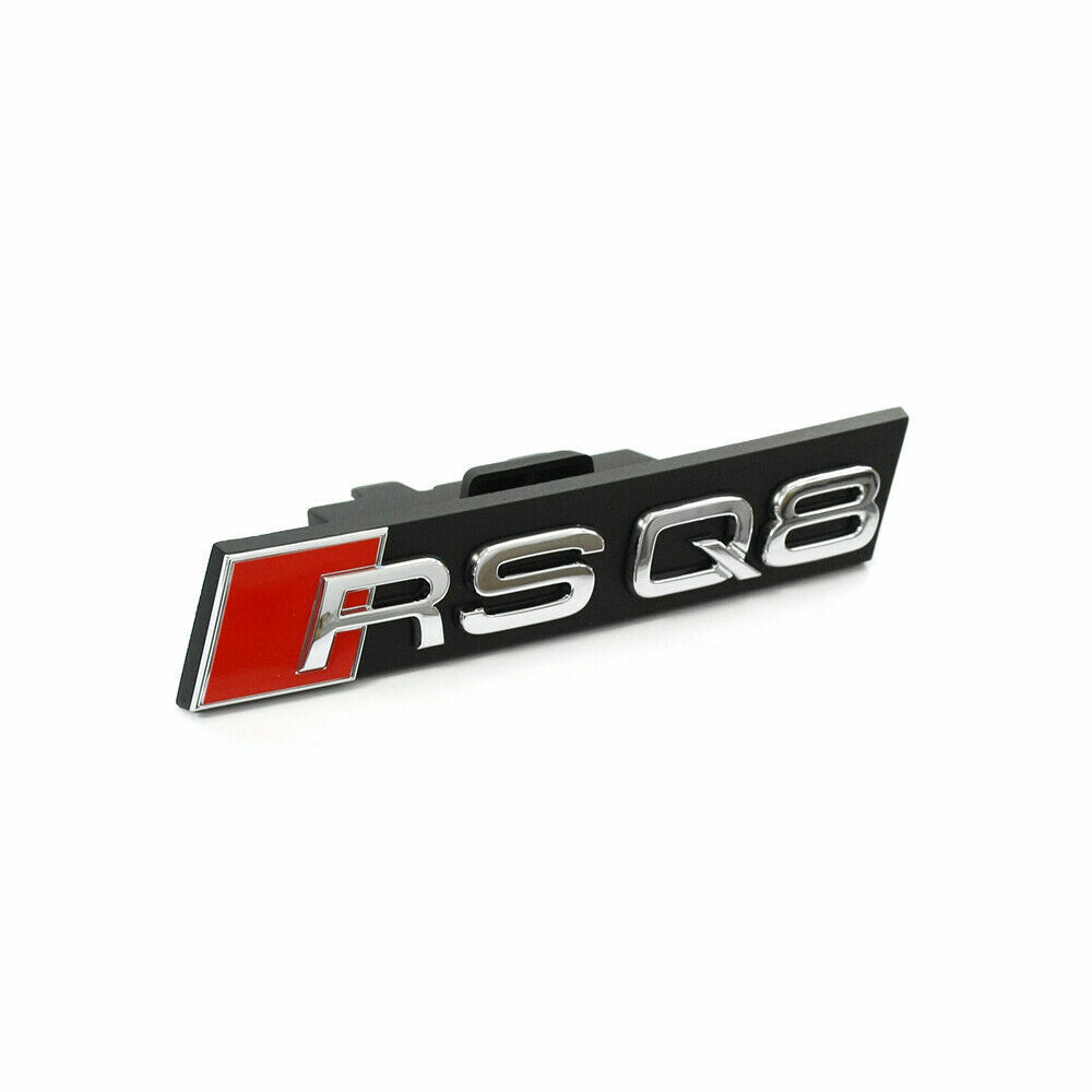 Original Audi RSQ8 Badge Logo Grille Emblem Chrome Badge Lettering 4M8853736A2ZZ