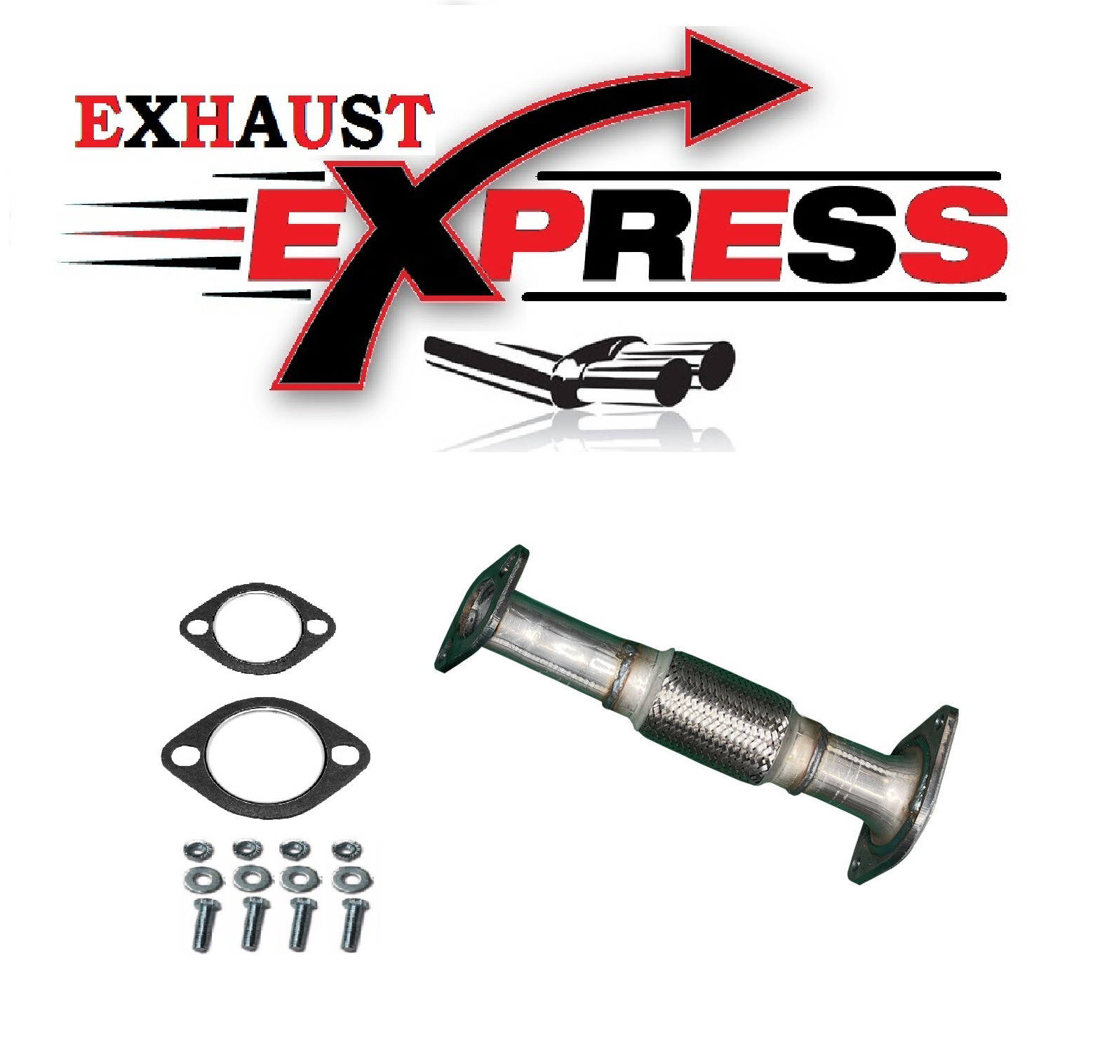 2011 & 2012 CHEVROLET MALIBU 2.4L * 6 SPEED TRANS ONLY* DIRECT FIT FLEX PIPE