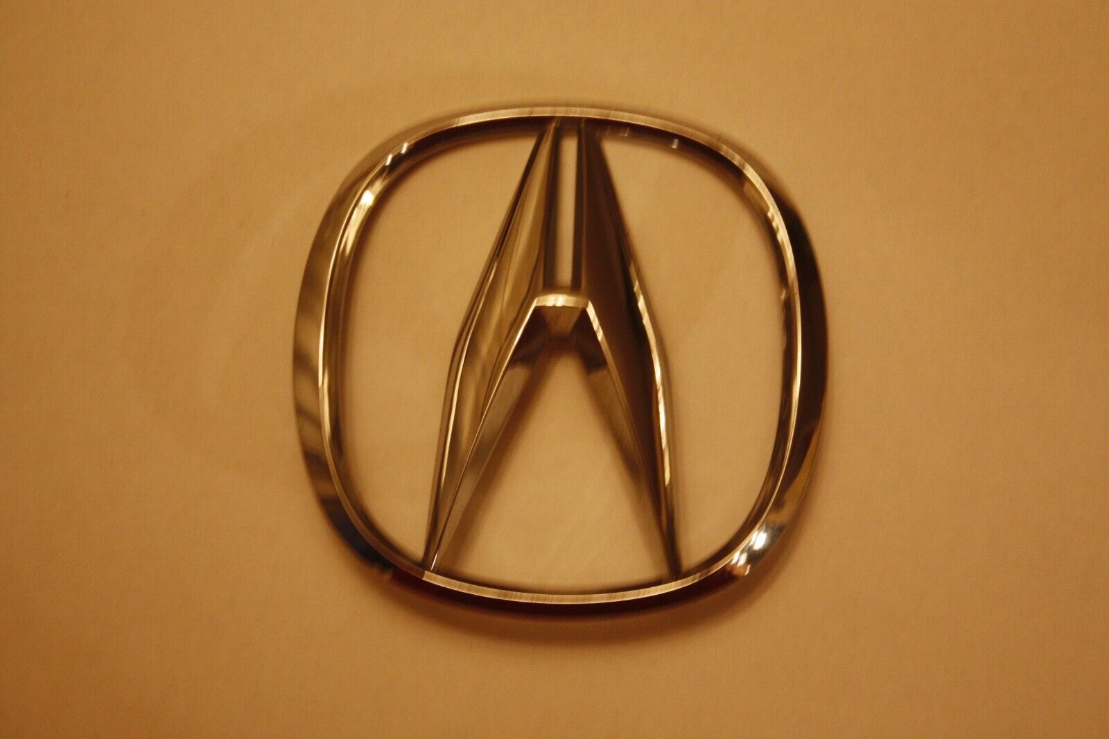 2002 2003 Acura 3.2 TL 3.2TL Rear Trunk Deck Lid Chrome Emblem Logo Symbol OEM