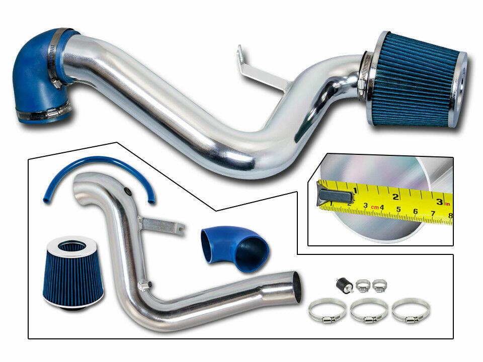 Cold Air Intake Kit +BLUE Filter For 95-02 Cavalier / Pontiac Sunfire 2.3 2.4 L4