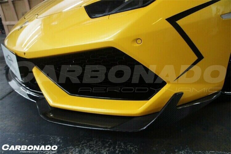 Lamborghini Huracan LP610 Carbon Fiber RZ Style Front Lip Splitter Body Kit