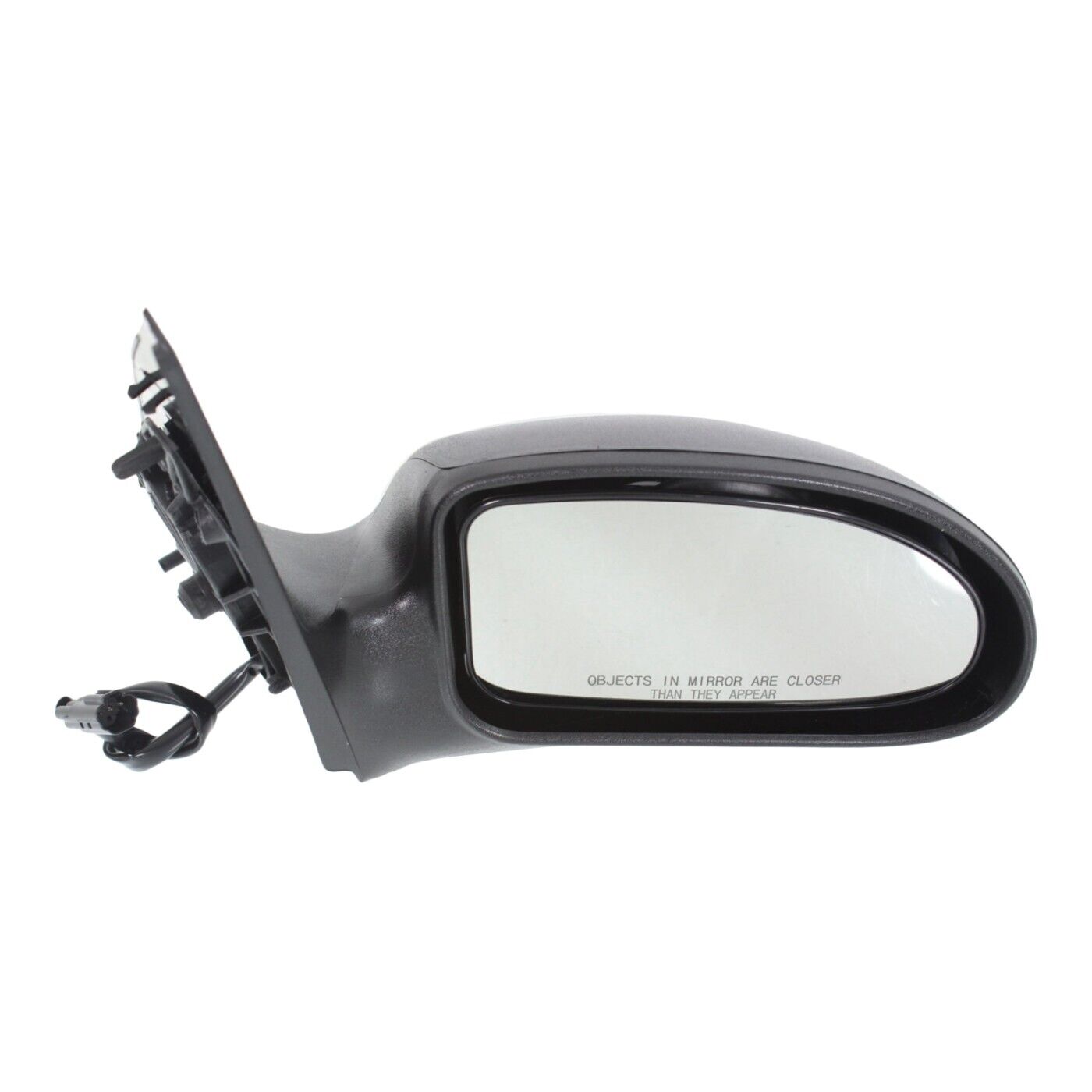 Power Right Mirror For 2000-2007 Ford Focus Passenger Side Textured Black