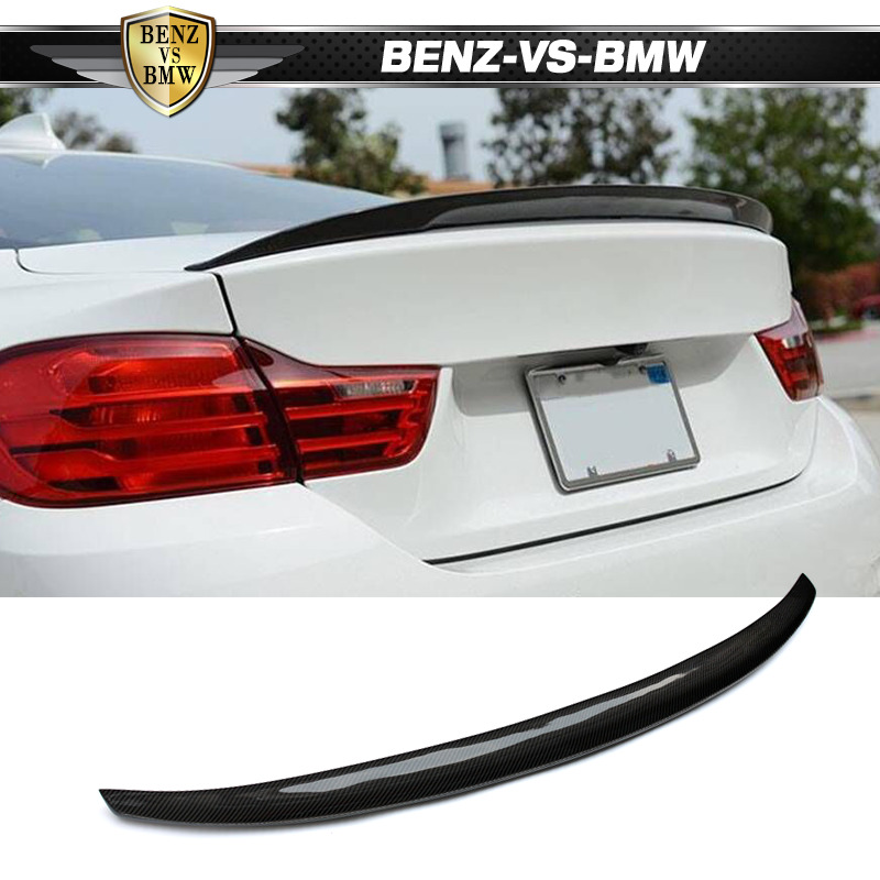 Fits 14-20 BMW 4-Series F32 Performance Style Trunk Spoiler Carbon Fiber