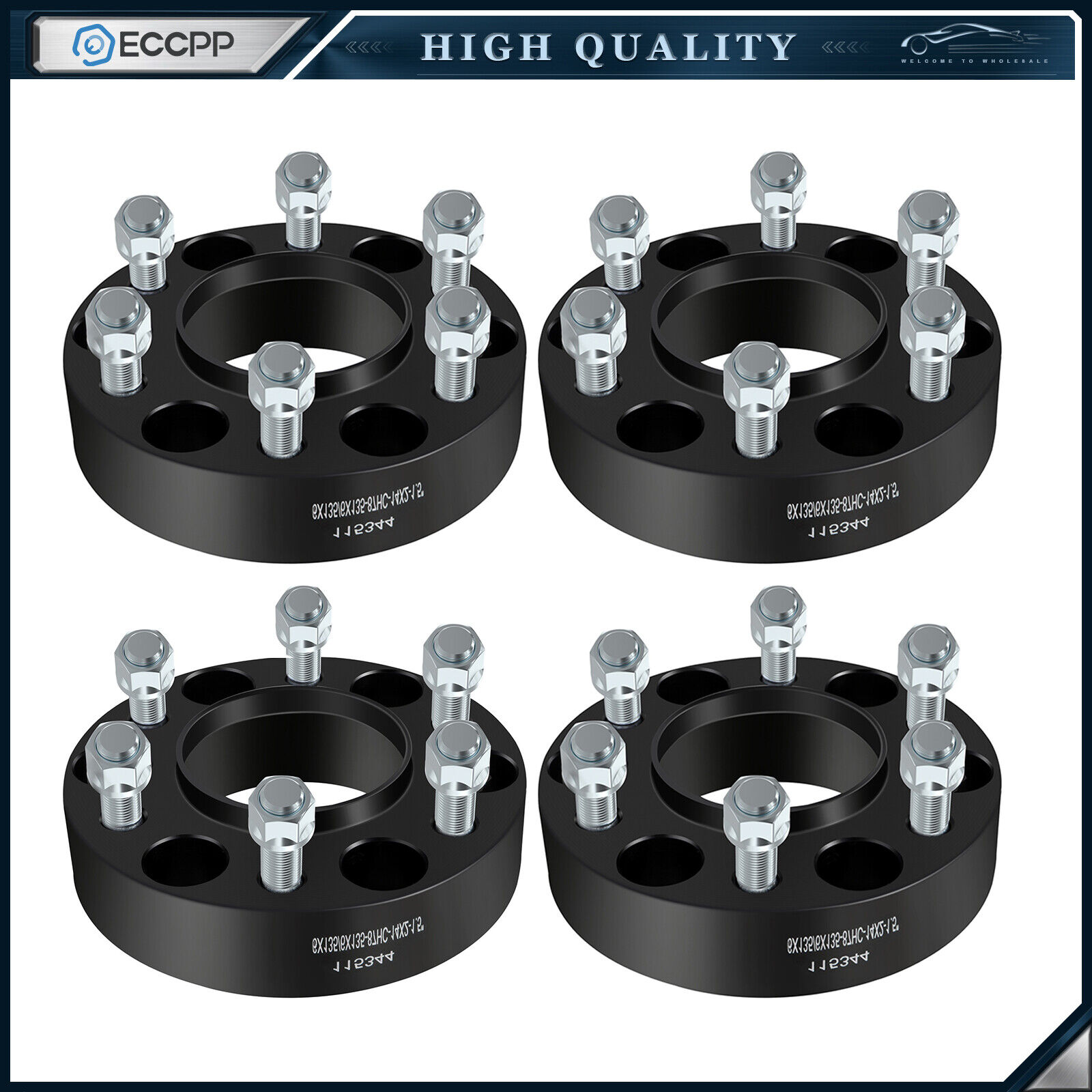 (4) 1.5 inch Hubcentric Wheel Spacers 6x135 14x2 For Lincoln Navigator Mark LT