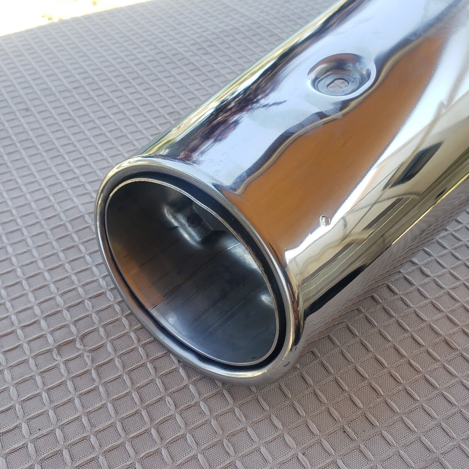Mercedes Benz New Exhaust Chrome Tailpipe Tail Pipe  2094920214 CLK500 CLK55