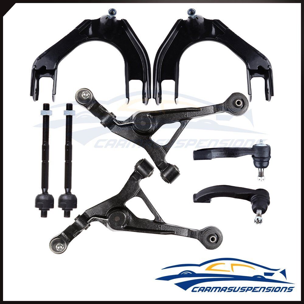Suspension 8PC For Dodge Stratus Sebring Lower Upper Control Arms Tie Rods