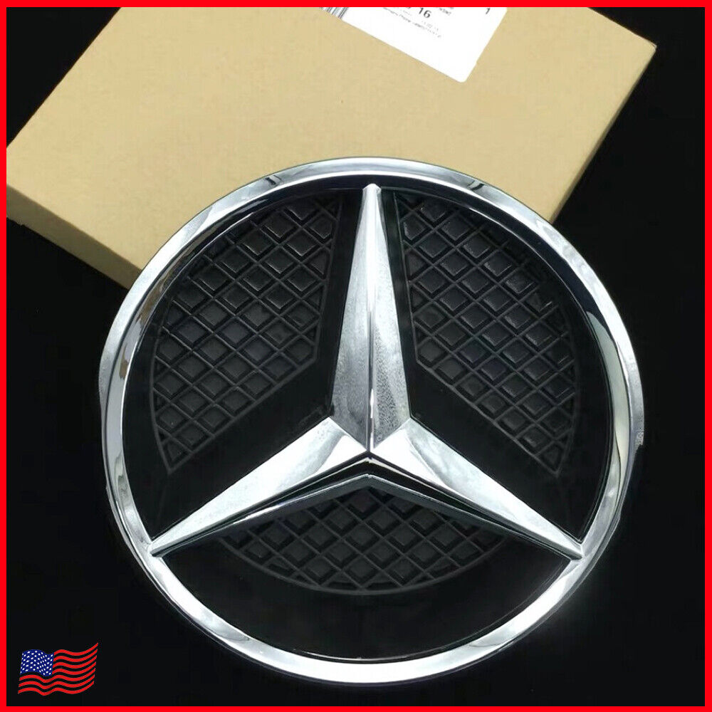 Front Grille Star Emblem Logo 2015-2018 For Mercedes Benz CLA250 C300 C43 E350