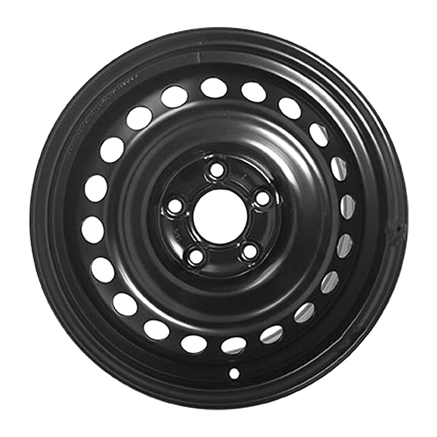 Refurbished 16x6.5 Painted Black Wheel fits 2013-2021 Nissan Leaf 560-62607