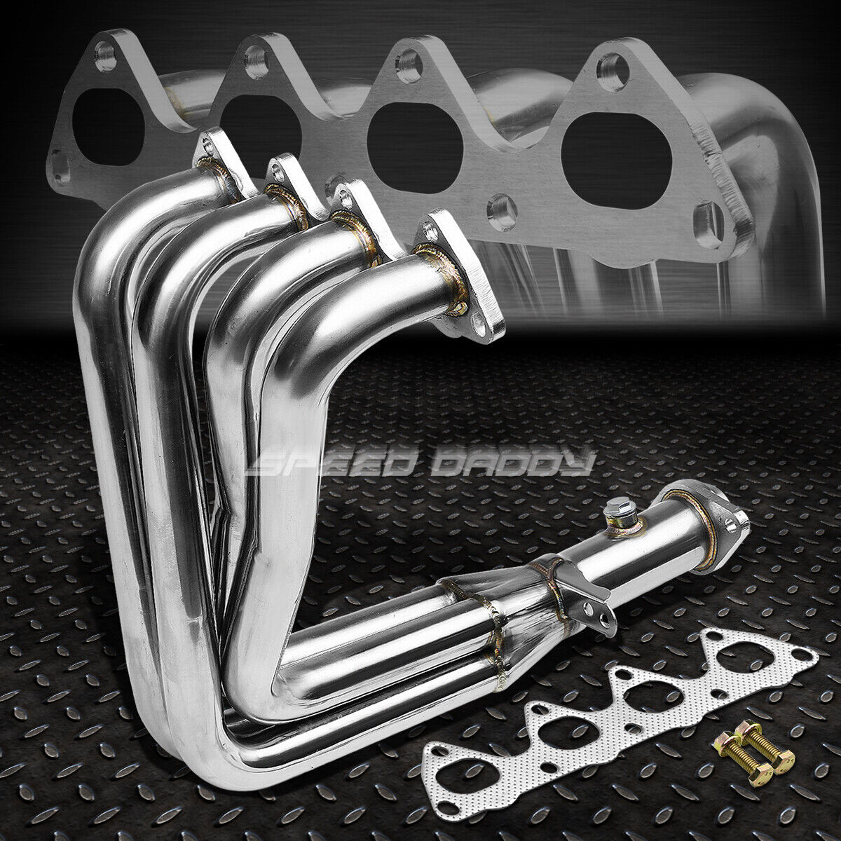 FOR INTEGRA GSR/TYPE-R CIVIC SI B18 4-1 STAINLESS STEEL EXHAUST HEADER MANIFOLD