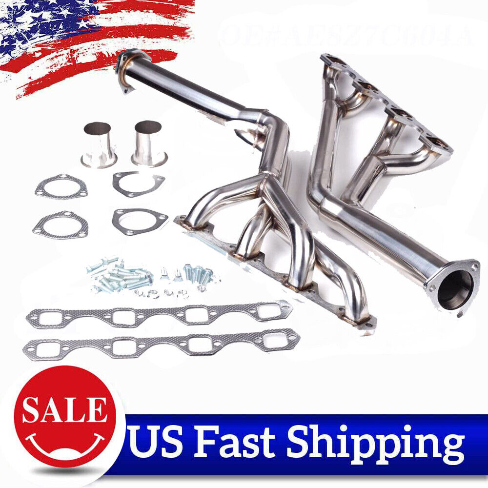Stainless Steel Manifold Header for Ford Bronco F-250 Falcon Ranchero Mustang US