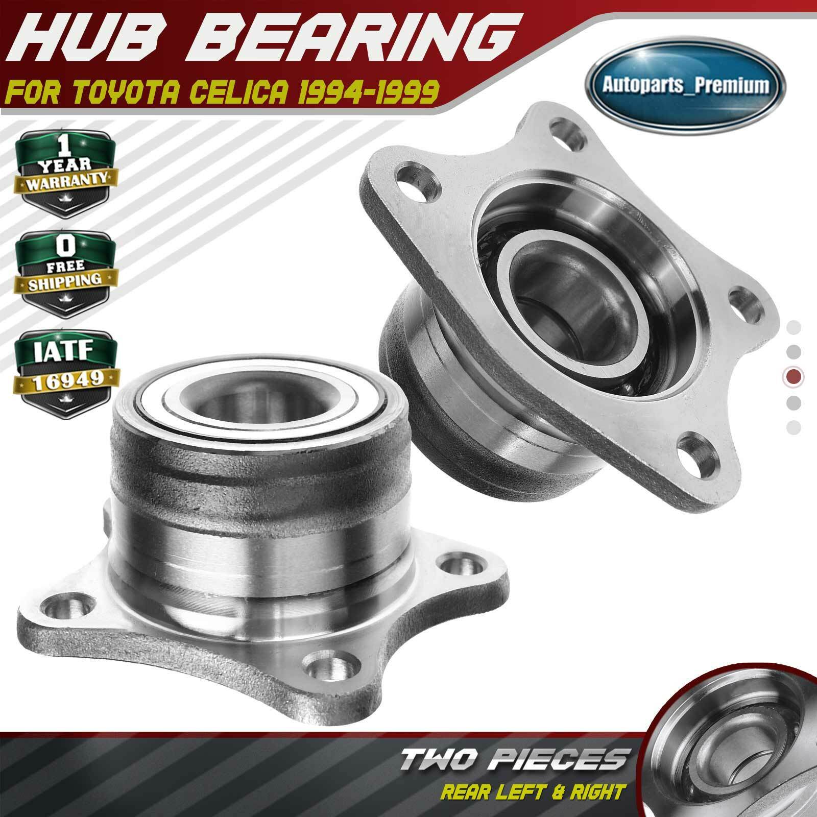 2x Wheel Hub Bearing Assembly for Toyota Celica 1994-1999 Rear Left and Right