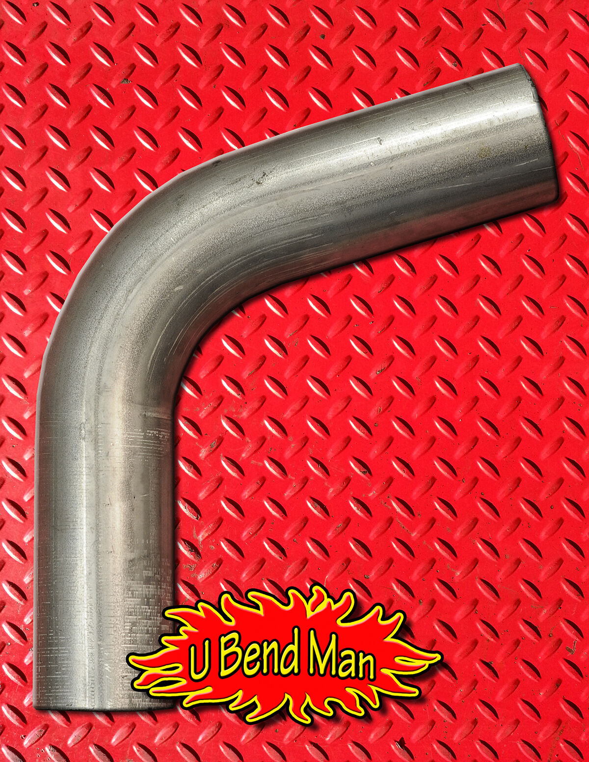 2.5 Inch 75 Degree MANDREL BEND Exhaust pipe custom DIY turbo downpipe muffler