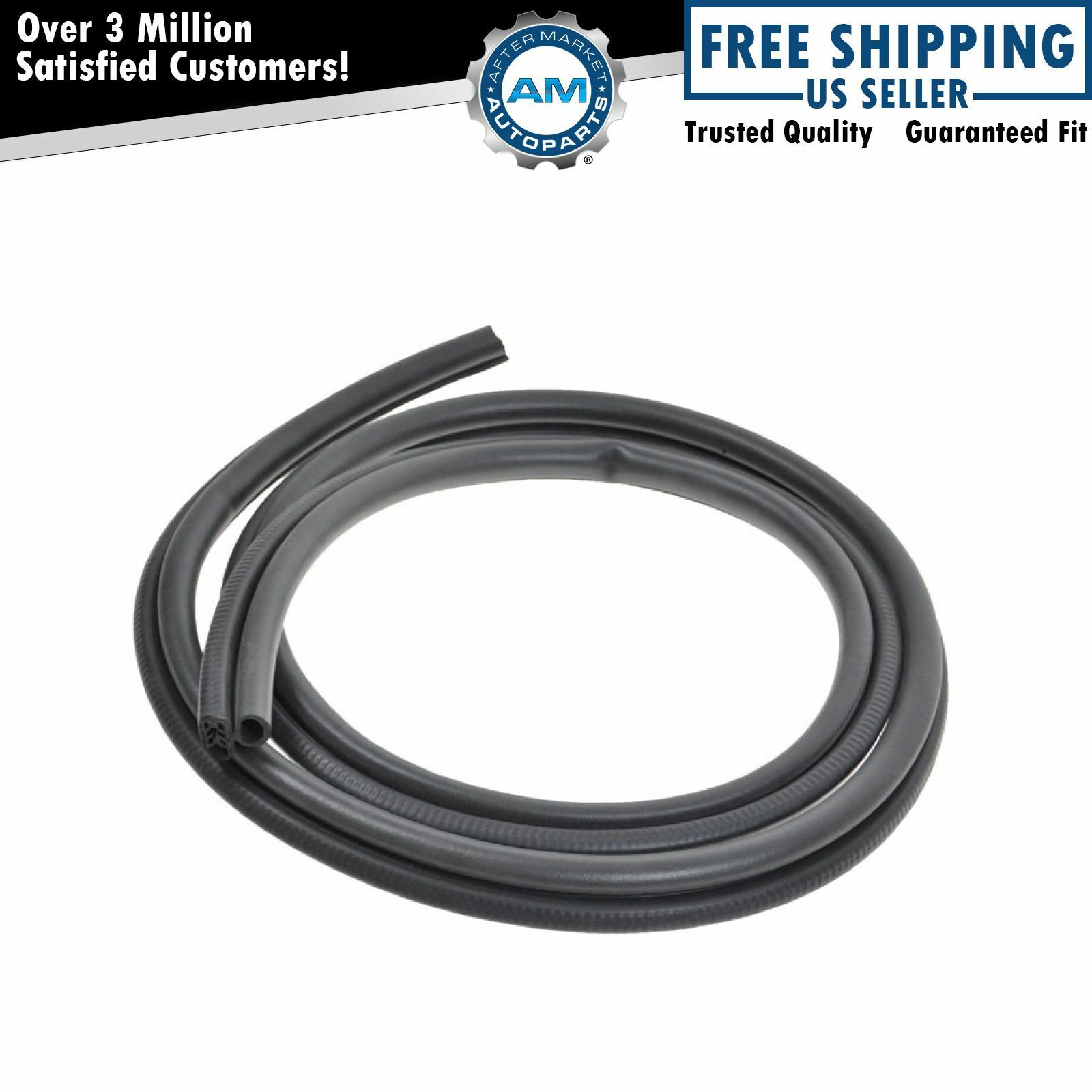 Weatherstrip Door Seal Rubber for 83-93 Ford Mustang Convertible Models