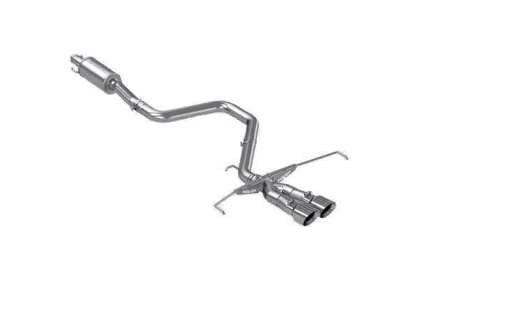 MBRP 3'' CatBack AL Exhaust Dual Exit w/SS Tip For 19-21 Hyundai Veloster Turbo