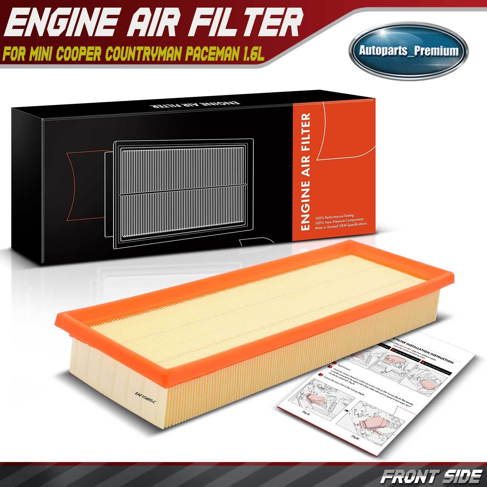 Engine Air Filter for Mini Cooper Countryman Paceman L4 1.6L Naturally Aspirated