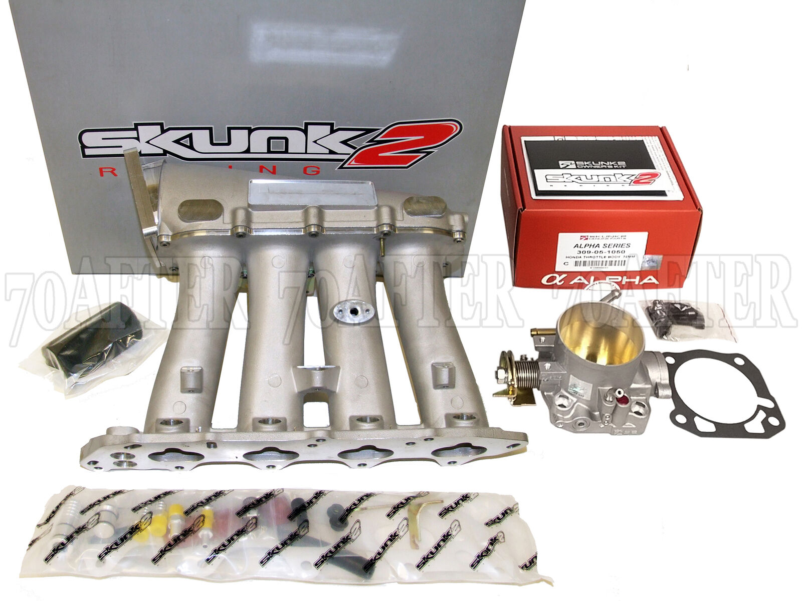 Skunk2 Ultra Street Intake Manifold + 70mm Throttle Body for B16A B17A B18C