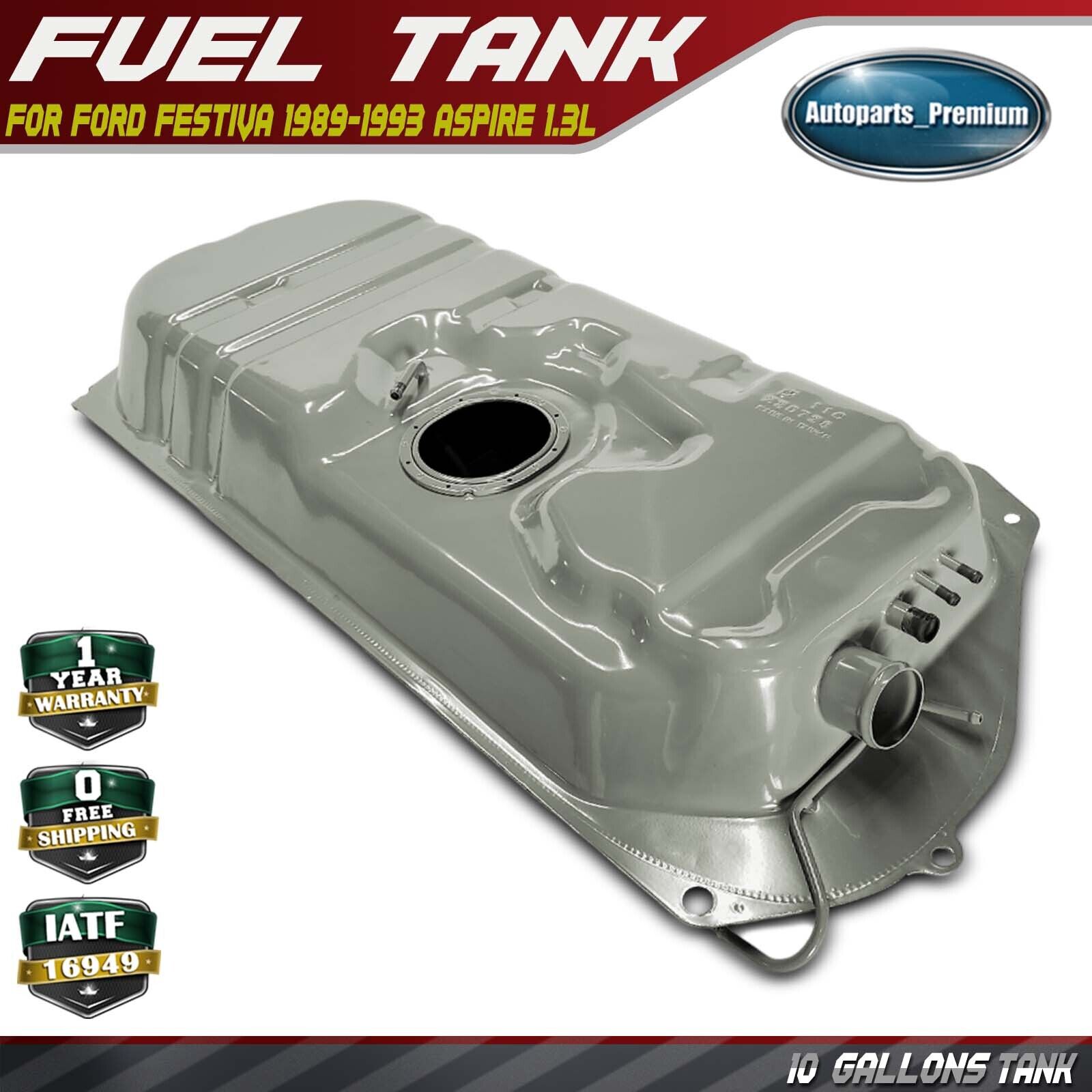 10 Gallons Fuel Tank for Ford Festiva 1989-1993 Aspire 1994 1995 1996 1997 1.3L