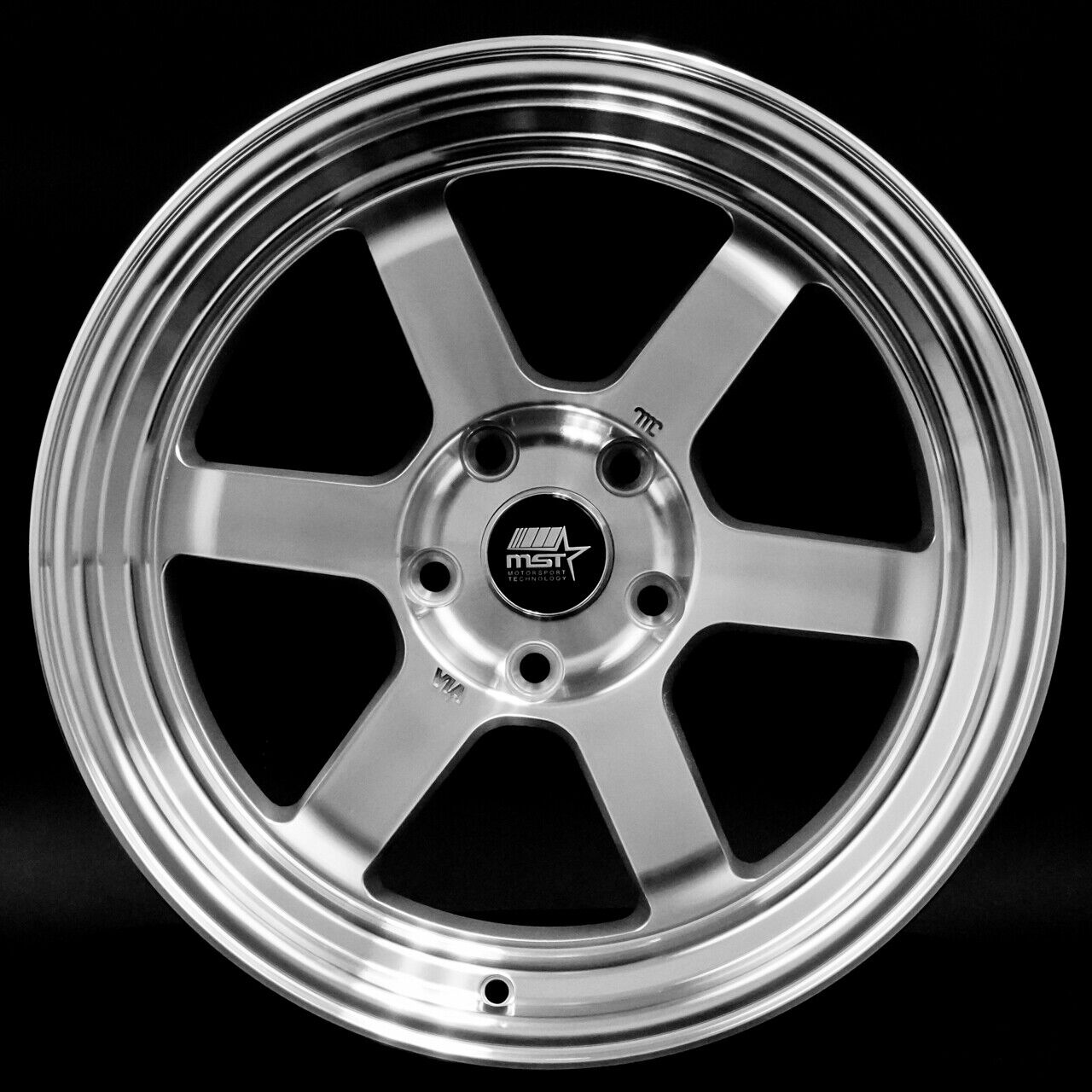MST Time Attack 17x9 +20 5x114.3 Silver Machined 240sx TSX IS300 Lancer XB 