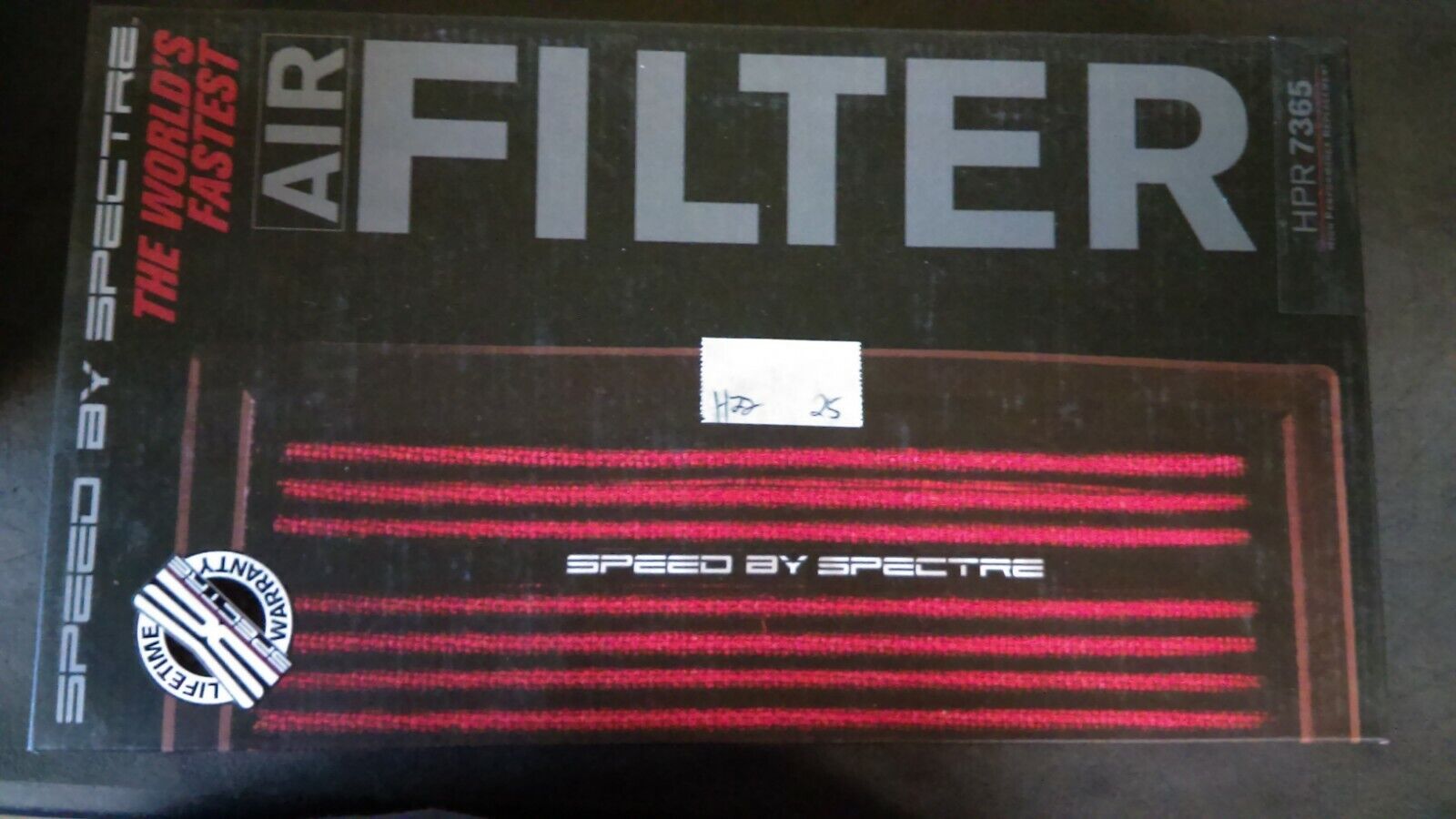 Speed by Spectre Air Filter HPR 7365 **NEW**